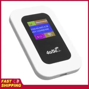 고속 4G 5G 무선 네트워크 장치 WiFi 핫스팟 300Mbps 여행 캠핑용 모바일