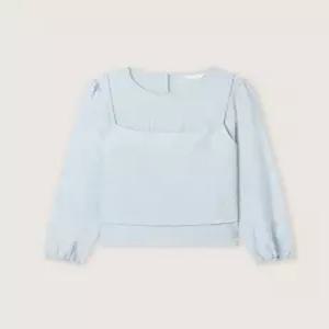 [스타필드 고양 로엠] 뷔스티에 매칭 블라우스_RMBLG12R11