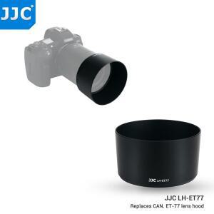 Canon RF 85mm F2 매크로 IS STM 렌즈용 JJC ET-77 후드 EOS R6 R5 RP R Ra C70 카메라 67mm 필터 및 캡에