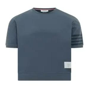 26SS 톰브라운 코튼 저지 4바 티 MJS303A J0253 415 NAVY DOM