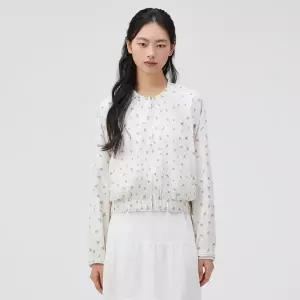 [롯데백화점]써스데이 아일랜드 플라워 패턴 집업 점퍼 T262MJP137W