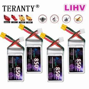 24PCS 테란티 HV 배터리 850mAh 2S 7.6V 100C LiHV 리포 XT30 플러그 레이싱카 RC 드론 헬리콥터 항공기 FP