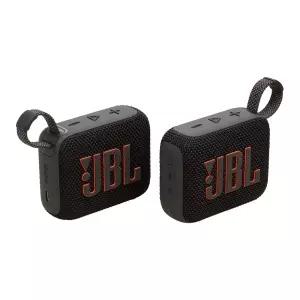 삼성공식파트너 JBL GO4 DUO 미니 블루투스 스피커 세트