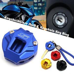 오토바이 CNC 키체인 케이스 쉘 및 키링 스즈키 GSX-S 750 1000 액세서리