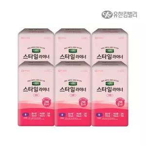 디펜드 스타일 라이너 무향 롱 28매 x 6팩