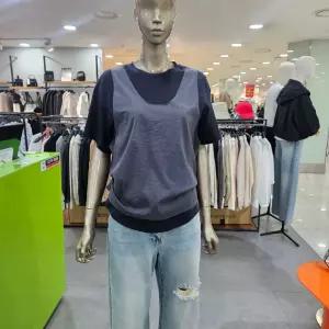 시슬리/애플아울렛/뉴버니 쉬어 레이어드 티셔츠 SATS38531