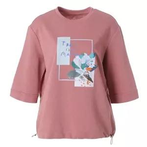 [롯데백화점]크레송 밑단 스트링 면티셔츠(ODCFRP56)