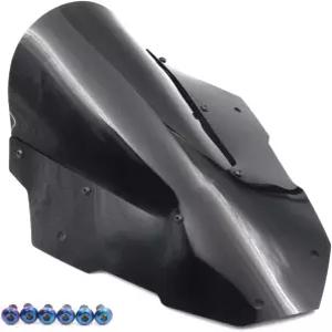 YAMAHA XMAX 300 투어링 액세서리 2023 2024 모터사이클 윈드실드(블랙)용