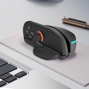 1쌍 게임 컨트롤러 마우스 슈터  제어 스위치2 호환 액세서리용 호환 데스크탑 모드 홀더