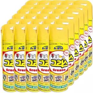 일신 뿌리는 그리스 420ml 구리스 윤활유 녹방지 스프레이 30개 1박스