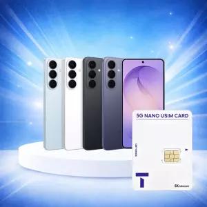 갤럭시 S26 플러스 256GB 자급제 새상품 + SKT 유심변경 요금제 자유선택