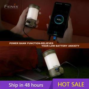 FENIX CL26R PRO  휴대용 캠핑 랜턴 파워뱅크 USB 타입-C 충전 라이트 배터리 포함