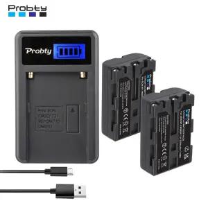 NPFM500H NP FM500H 카메라 배터리 + LCD USB 충전기 포트 A200 A200K A200W A300 A350 A450 a580