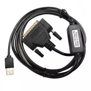 Fanuc 6i/8i/0i/0T 공작기계 제어 시스템용 USB25핀 RS232/시리얼 케이블
