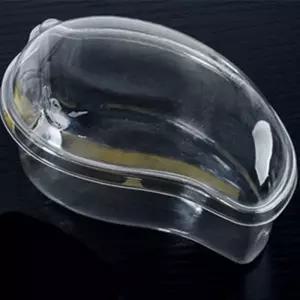 망고 모양 케이크 상자 투명 식품 보관 용기 베이커리 수납함 일회용 케이스 베이킹 디저트