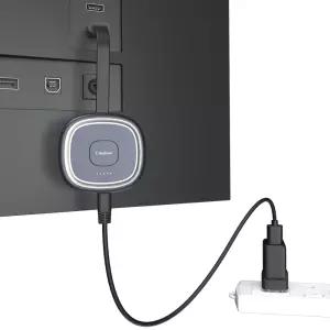 무선 크롬캐스트 4K 구글 미러링 셋톱박스 TV 스트리밍 디바이스 스마트 프로젝터