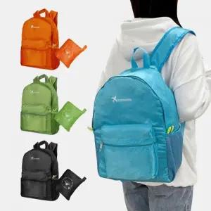 [큰손] 휴대용접이식백팩 가방 초경량 여행 캠핑 방수 폴딩 트레킹 배낭 대용량 보조 슬림 휴대용