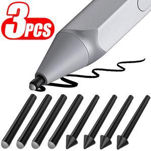 호환 서피스 펜용 교체 펜촉, 견고한 펜촉, 터치스크린 펜슬 리필, 고감도 스타일러스 팁 서피스 프로 4, 5, 6 호환