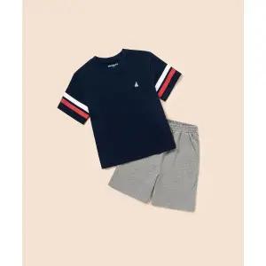 빈폴 키즈 BEANPOLE KIDS 피케 반소매 상하세트 네이비 (BI6342U07R) BI6342U07R 377312