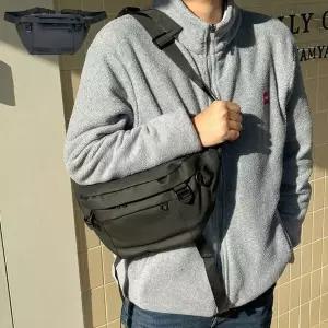 남자 인조가죽 클래식 캐쥬얼 실용적인 힙색