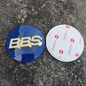 4개 BBS 엠블럼 스티커 휠캡용) 5624073 70mm 3핀 휠 센터 캡 허브 커버 아크릴 휠캡