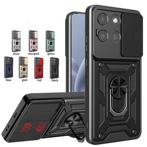 [호환품]모토로라 모토 G67 G77 G57 G17 파워 커버용 킥스탠드 아머 폰 케이스 링 자석 홀더 렌즈 보호 기