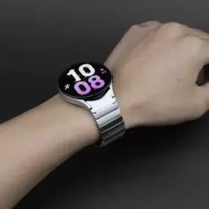 시계줄 링크브레이슬릿 날개형 스트랩 갤럭시워치4 메탈밴드 44mm 40mm