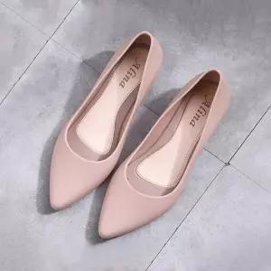 여자 여름 소프트 아쿠아 방수 장마 젤리 플랫슈즈