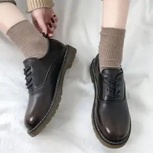 여자 학생 신발 댄디 마틴화 키높이 데일리 구두