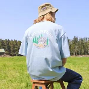 플루크 마운틴 캐번 그래픽 반팔티셔츠 FST157 4color M