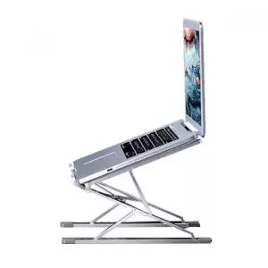 N8 2단 패드 노트북 거치대 접이식 쿨러 맥북 홀더 받침대 눈높이