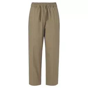 [리빌모아]남자 베이직 테이퍼드 일자핏 린넨 밴딩팬츠 NE-PTS-Q027-카키