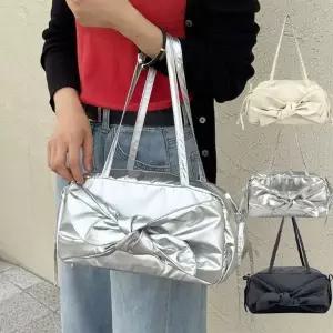 [다잇템]여자 러블리 데일리 빅 리본 숄더백