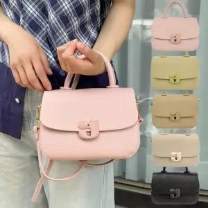 [다잇템]여자 베이직 미니 인조가죽 토트 크로스백