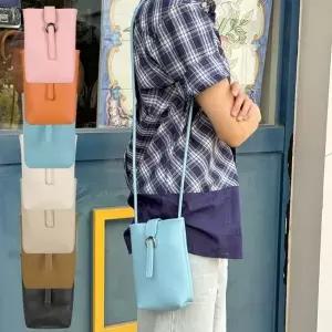 [다잇템]여자 사계절 인조가죽 미니 데일리 크로스백