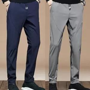 기모슬랙스 허리밴딩 털안감 일자바지 (HSJ-W9A9A3E)