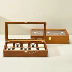 손목시계 케이스 와인더 보관함 정리함 수납함 가죽 원목 거치대