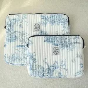 태블릿파우치 노트북파우치 노트북가방 파우치 해피니 (블루) 디오레 13in