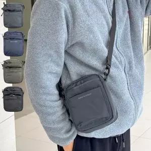 [다잇템]남자 여자 경량 나일론 생활방수 멀티포켓 미니 크로스백