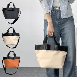 [다잇템]여자 데일리 오피스룩 캐주얼 세련된 리본 투웨이 토트 크로스백