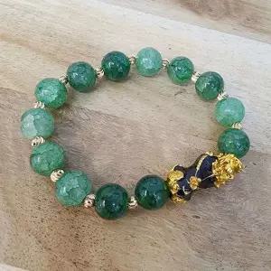 [하프클럽/]온도변화 비휴 재물 운 재수 돈 불교 팔찌