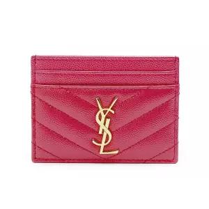 라프리마 [SAINT LAURENT]  모노그램 카드 케이스 423291-BOW01-5526