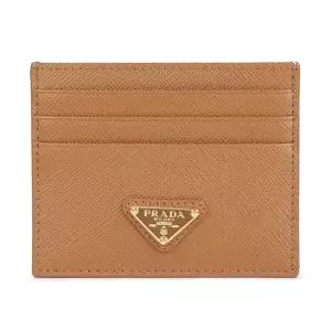 라프리마  사피아노 트라이앵글 로고 카드지갑 1MC025-QHH-F03BH