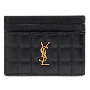 라프리마  퀼팅 로고 카드지갑 742760-AABVP-1000