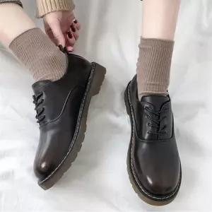 여자 학생 신발 댄디 마틴화 키높이 데일리 구두