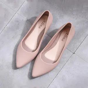 여자 여름 소프트 아쿠아 방수 장마 젤리 플랫슈즈