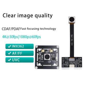 Imx362 4k 카메라 모듈 고화질 FPC 리본 케이블 자동 초점 USB 드라이버 무료 OTG 12MP
