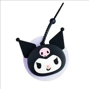 동전지갑 블랙 키링동전지갑 백참 캐릭터 여행 캐릭터 키링동전지갑 가방고리 학생