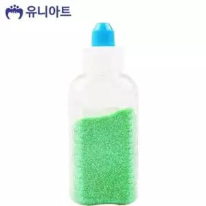 유니아트 (반짝이가루) 2500 레인보우 반짝이 가루 (연두)