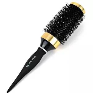 [골드스마일]헤어롤 빗 열브러쉬 헤어세팅빗 휴대용롤빗